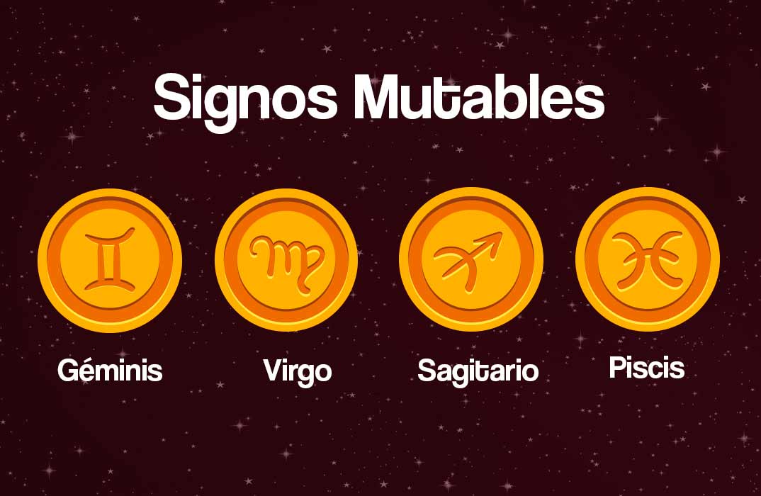 Signos del Zodiaco modalidad mutables