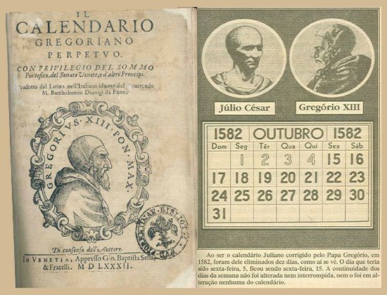 Calendario gregoriano origen juliano